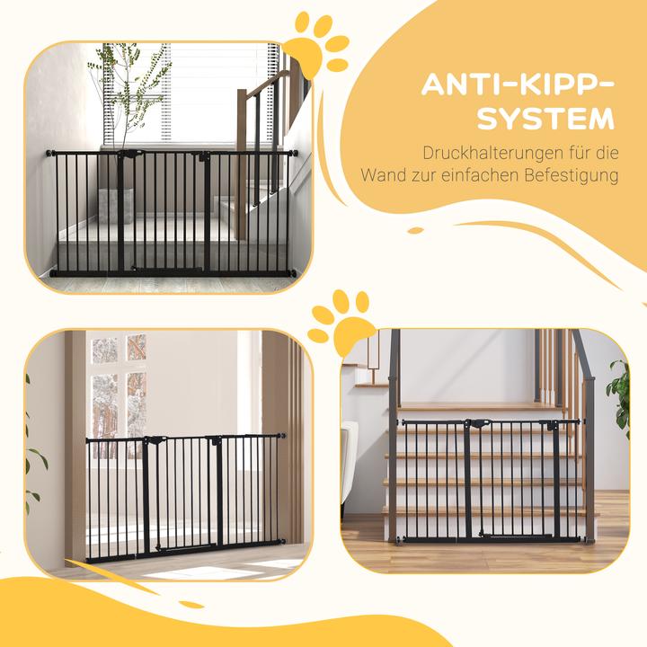 Produktbild PawHut Absperrgitter ohne Bohrung (136.30 cm)