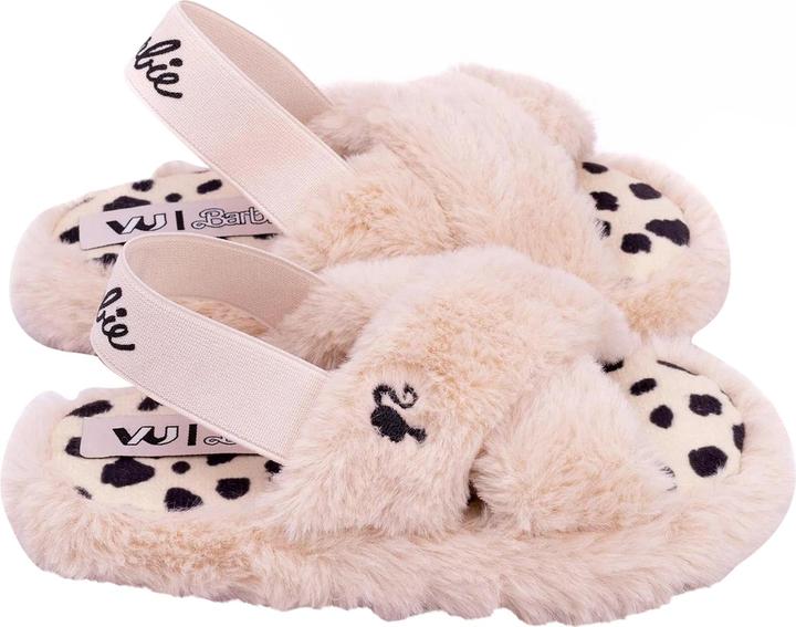 Actual product image Barbie Girls Faux Fur Slip-on Slippers (31)