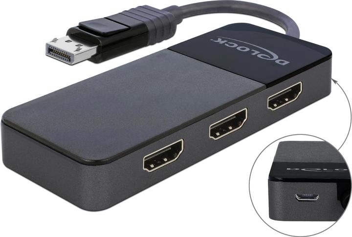 Delock DisplayPort zu (HDMI, 12.50 cm)