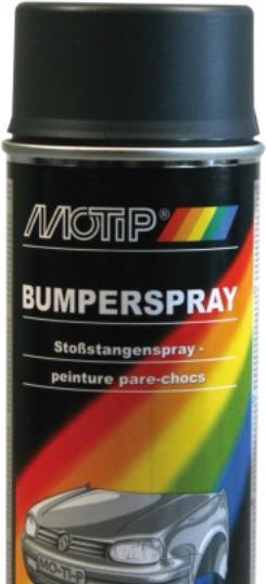 Actual product image Motip Bumper spray Moto Care, 400 ml, dark grey (400 ml)