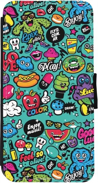 Immagine prodotto PhoneLook Coque Wallet noir Cartoni animati vecchia scuola (Apple iPhone 12 Pro Max)