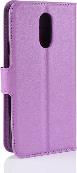 Produktbild MU Classic Litchi Leder Bookcover Series (LG Q7+, LG Q7)