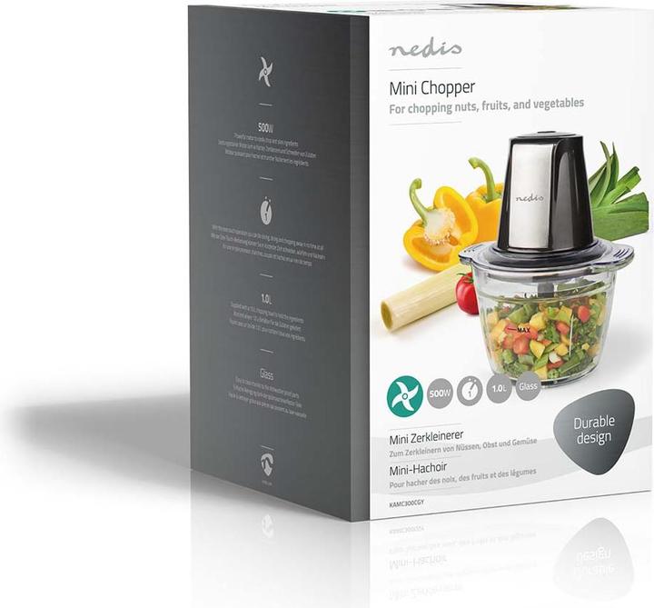 Actual product image Nedis Chopper for food (1000 ml, 500 W)