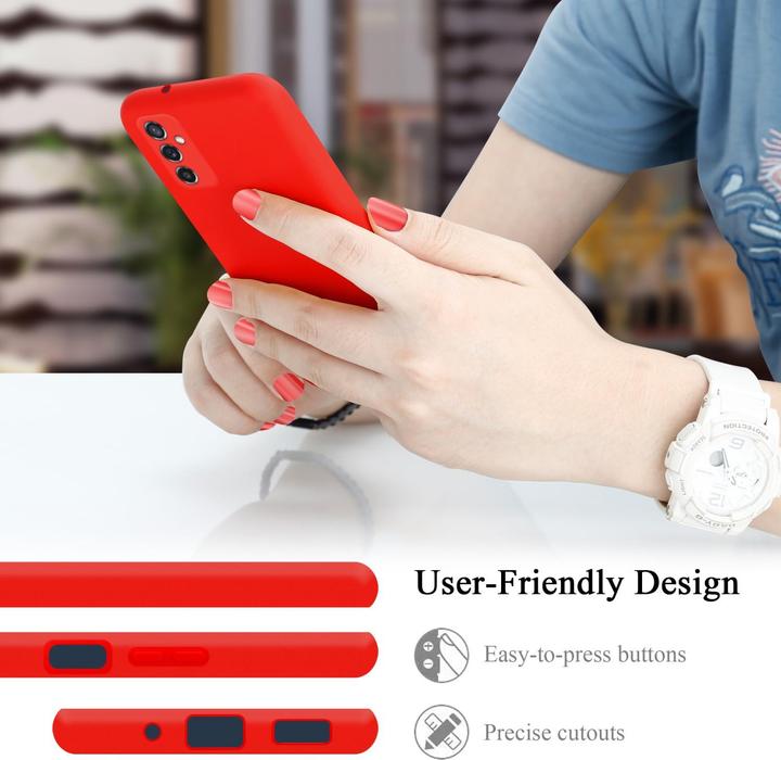 Immagine prodotto Cadorabo Custodia in silicone liquido TPU per Samsung Galaxy M52 5G (Samsung Galaxy M52 5G)