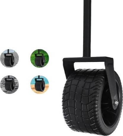 Produktbild Werkstein Faltbarer Bollerwagen Camping Transporthilfe 150L