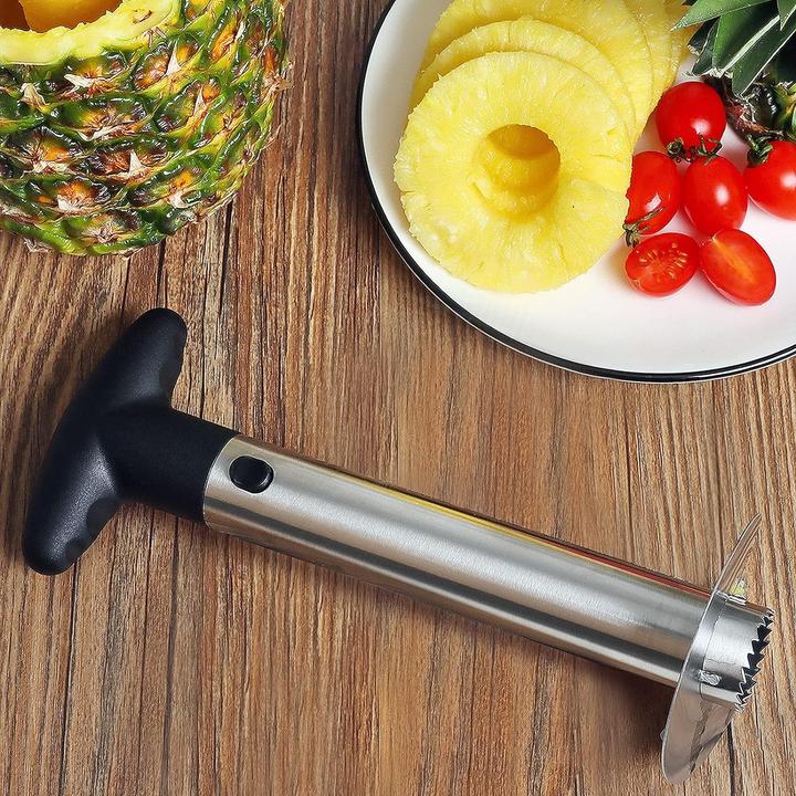 Immagine prodotto ASMI Taglia ananas in acciaio inossidabile, affetta ananas nero