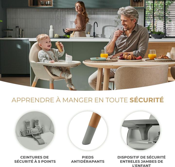 Image du produit KinderKraft Fini 2 (Chaise haute)