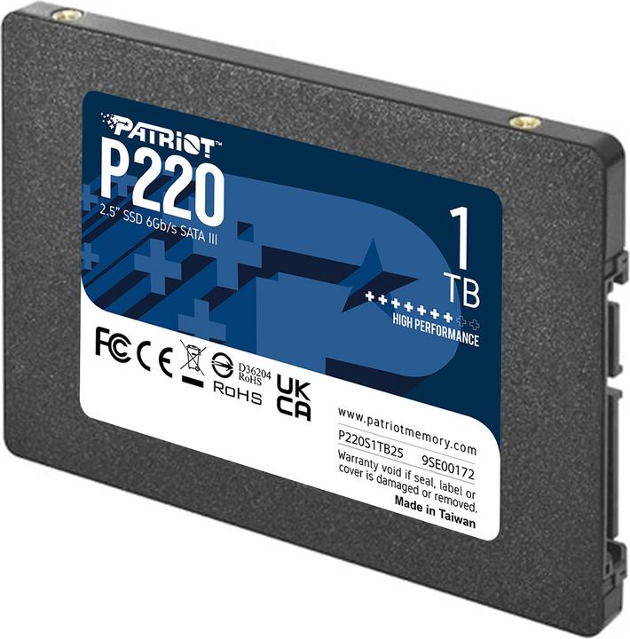 Immagine prodotto Patriot P220 (1000 GB, 2.5")