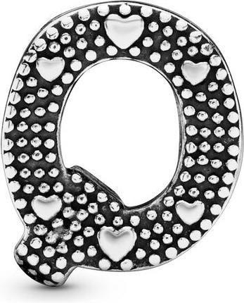 Actual product image Pandora Letter Q Charm (Silver)