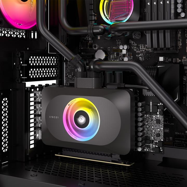 Produktbild Corsair iCUE LINK XG3 RGB HYBRID GPU Water block (4070 Ti)