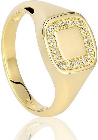 Actual product image Breuning RING - BRILL. 0.088 Ct. H/si (48, 585/14 K Gold)