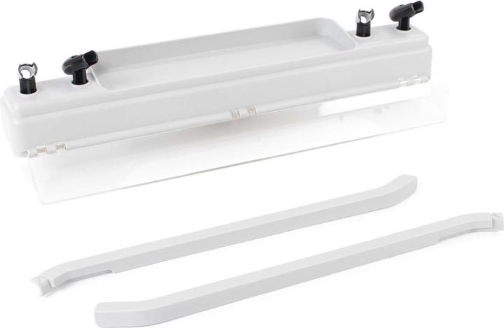 Actual product image Wiltec Paint Station for Airbrush Suction Unit, Rack for Paints, 4 Holders for Airbrush Guns, Attachment fo