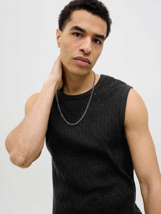 Image du produit Jack & Jones Einfarbig Gestricktes T-Shirt Gestricktes T-Shirt (XL)