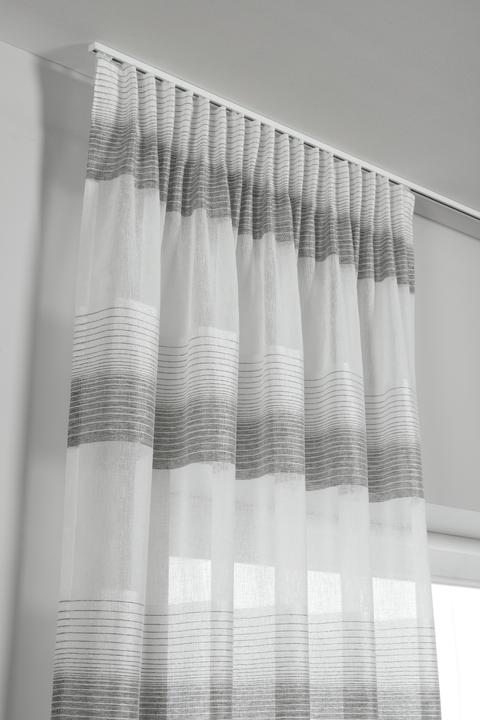 Immagine prodotto Gardinia Set di binari per tende in alluminio a 1 corsa Lucy