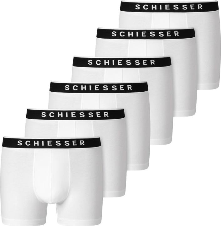 Immagine prodotto Schiesser Confezione da 6 - 95/5 - Pantaloncini / pantaloni in cotone biologico (XL, confezione da 6)