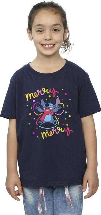Immagine prodotto Disney Lilo & Stitch Merry Rainbow Maglietta Ragazze (104)