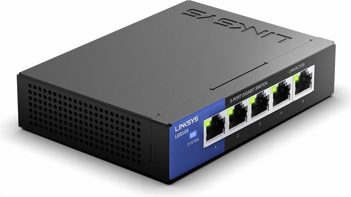Produktbild Linksys Unmanaged Gigabit Switch 5-Port (5 Ports)