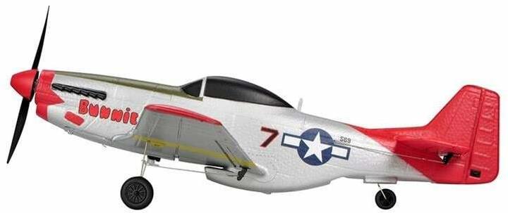 Actual product image Top-RC Warbird Mini P51D 450 mm, red, RTF (Warbird)