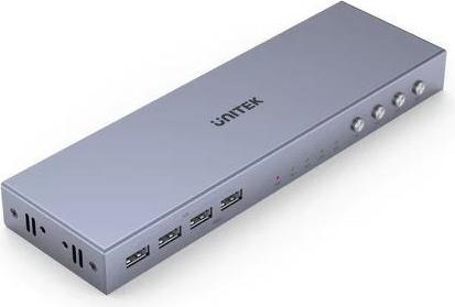 Image du produit Unitek KVM SWITCH 4K HDMI 2.0 4 IN 1 OUT + USB