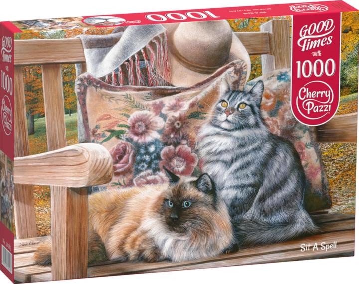 Image du produit Cherry Pazzi Puzzle Chat assis 1000 pièces (1000 pièces)