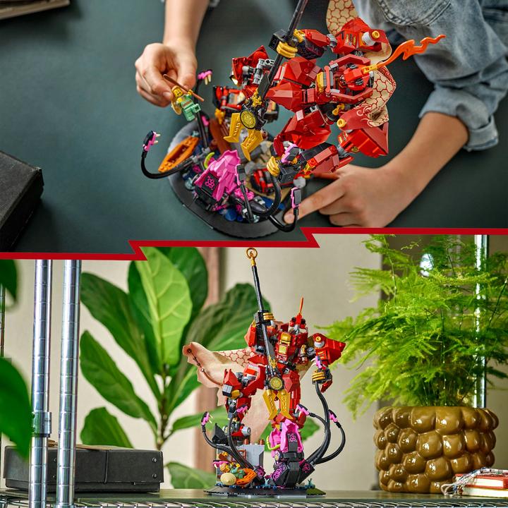 Actual product image LEGO 71846 Der Feuerritter-Mech (71846, LEGO Ninjago)