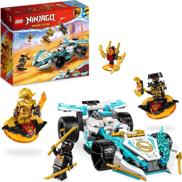 Image du produit LEGO La voiture de course Spinjitzu de Zane Dragonpower (71791, LEGO Ninjago)