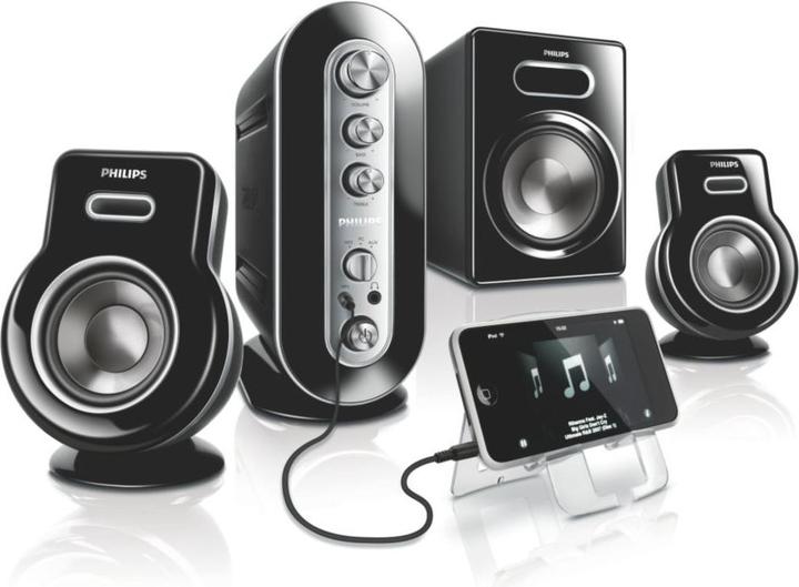 Actual product image Philips Multimedia Speakers 2.1 SPA9350/10