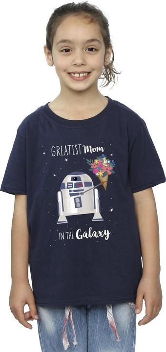 Actual product image Star Wars Girls Greatest Mum Cotton T-Shirt (104)