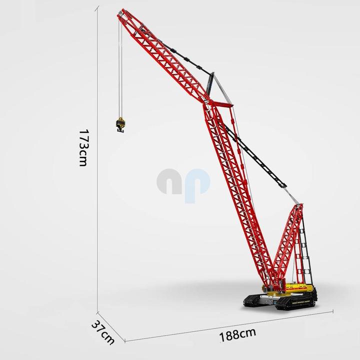Actual product image Mould King Crawler crane LR13000