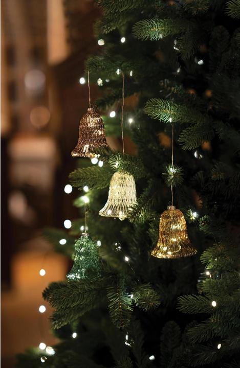 Image du produit Sirius Décoration d'arbre LED Luna Cloche, Ø 9 cm