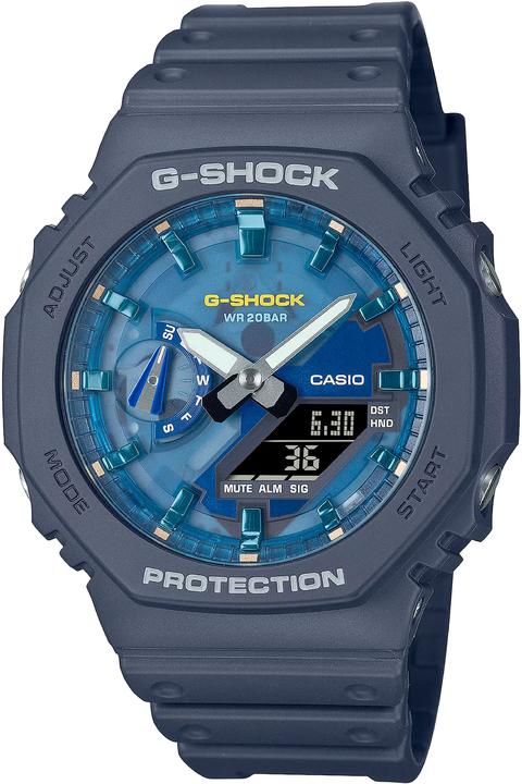 Image du produit Casio GA-2100AS-2AER Herrenuhr G-Shock Classic 45mm 20ATM (Montre analogique)