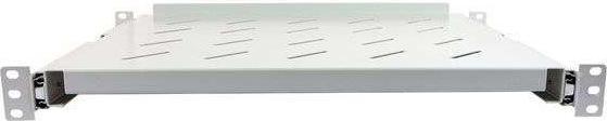 Produktbild Allnet 48,30cm (19")zbh. Fachboden ausziehbar, für 1200mm Schrank tiefe, Lichtgrau, t950-1050mm