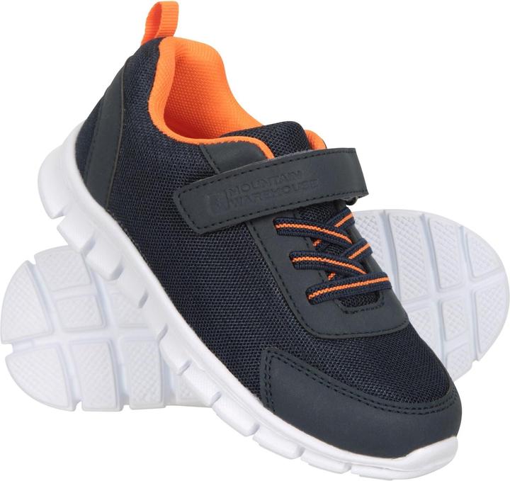 Actual product image Mountain Warehouse Childrens/Kids Lightweight Sports Trainers (25.5)