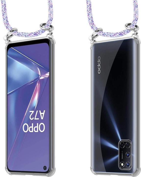 Produktbild Cadorabo TPU Handy Kette SILBER Cover