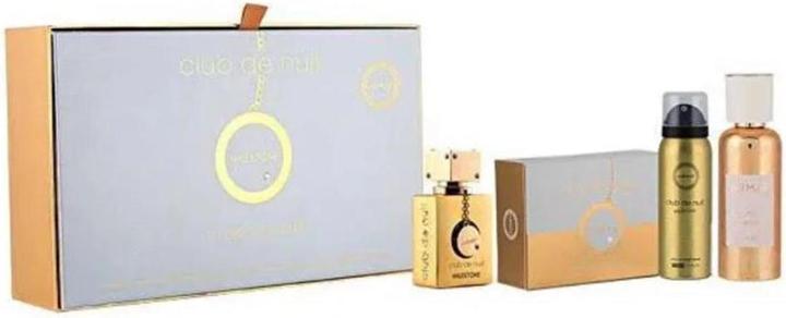 Produktbild Armaf Club De Nuit Milestone - EDP 30 ml + bar soap 130 g + body spray 50 ml + hair spray 55 ml (Eau de Parfum)