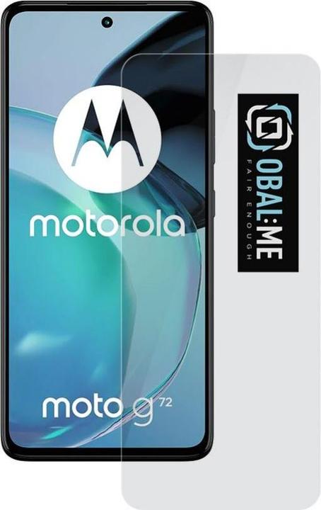 Produktbild - OBAL:ME 2.5D Glass Screen Protector for Motorola G72 Clear (1 Stück, Motorola Moto G72)