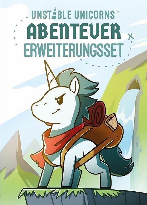 Actual product image Unstable Games TTUD0009 - Unstable Unicorns - Adventure, for 2-8 players, from 18 years (DE expansion) (German)