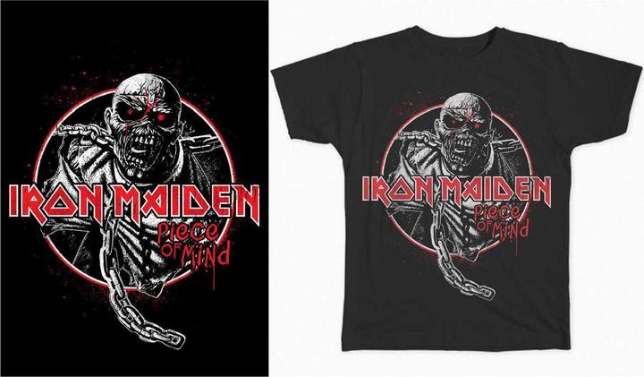 Iron Maiden Piece Of Mind Circle