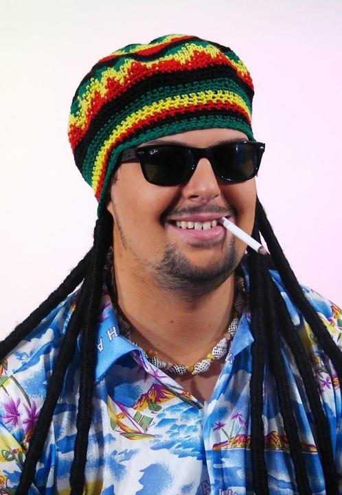 Produktbild Fasnacht Mütze Rasta