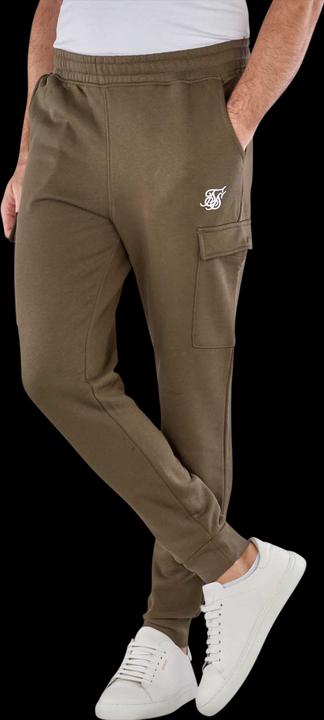Image du produit Siksilk Sweatpants Kaki Essential Cargo Jogger (XL)