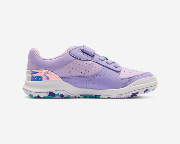 Immagine prodotto Decathlon Fitnessschuhe Kinder robust Multisport - Playventure Yard Sneaker lila/grün (30)