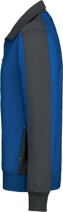 Image du produit Hakro Veste sweat Contrast Perf bleu royal/anthracite Gr.5XL (5XL)
