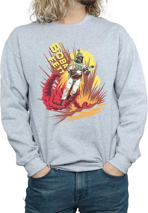 Produktbild Star Wars Boba Fett Rocket Powered Sweatshirt (S)