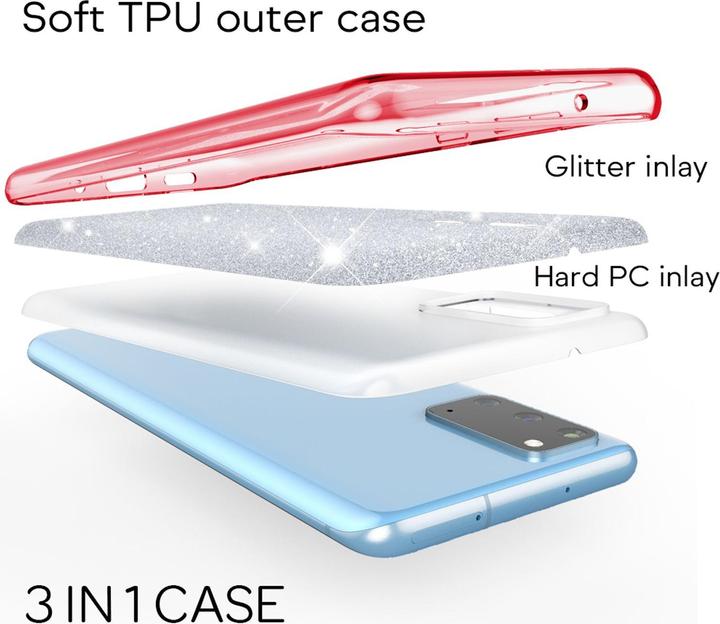 Actual product image Nalia Mobile phone cover (Samsung Galaxy S20+)