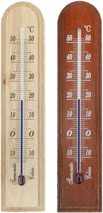 Image du produit Terdens Thermomètre de chambre en bois
