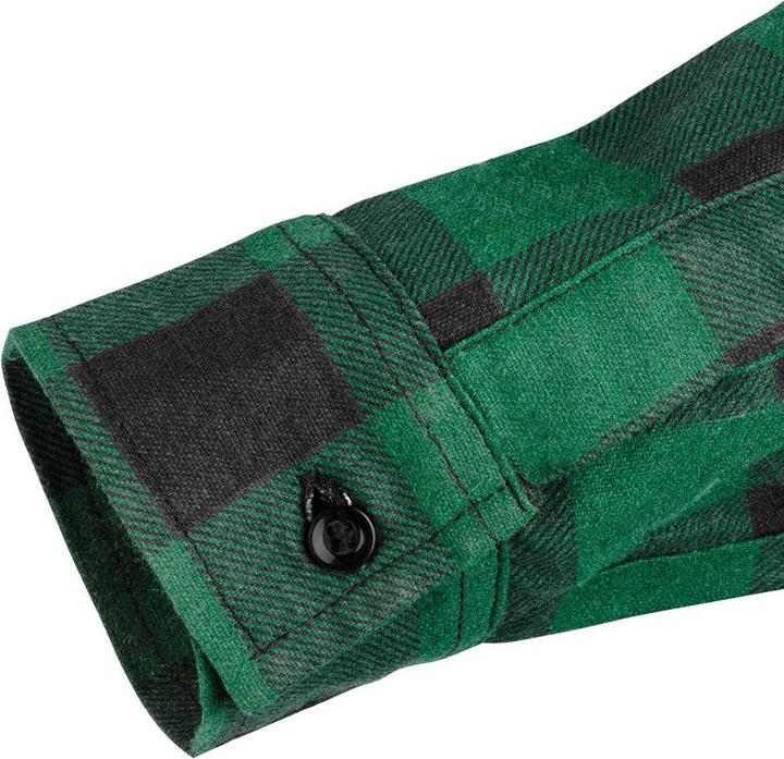 Actual product image Neo Flannel shirt, green, size S (S)