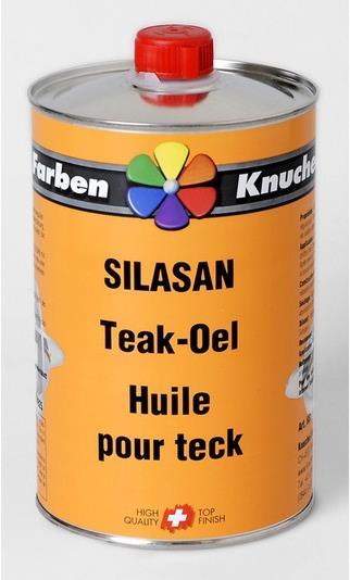 Image du produit Knuchel Huile de teck Silasan (Incolore, 0.50 l)