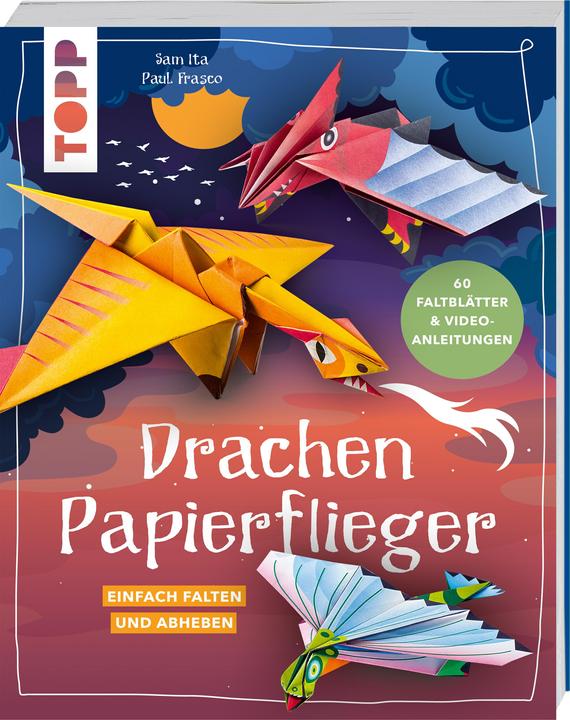 Actual product image Drachen-Papierflieger (German, Paul Frasco, Birgit Ulmer, Sam Ita, 2023)