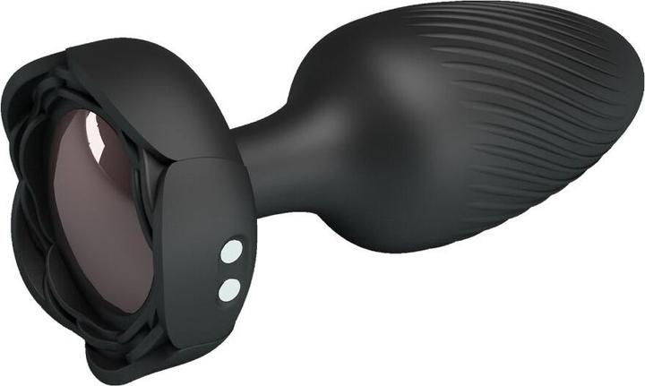 Produktbild Pretty Love - Osborn Anal Plug Mit LED Licht Schwarz 9,8 cm