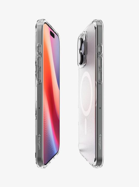 Actual product image Spigen Ultra Hybrid MAG iPhone 16 Pro Max MagSafe frost clear ACS08002 (Apple iPhone 16 Pro Max)